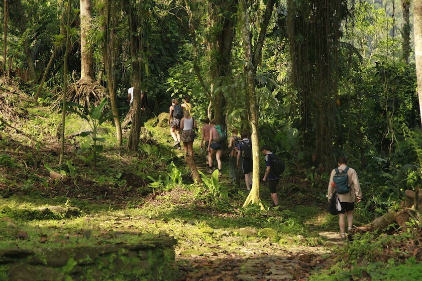 Imagen de escaleras en Ciudad Perdida